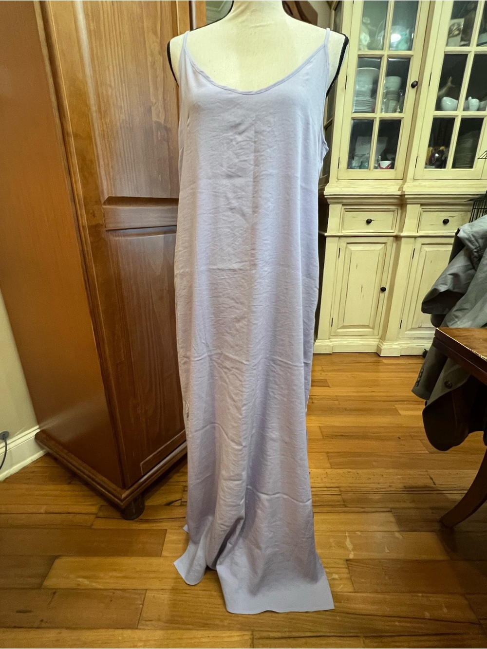 eesome Lavender Slip Maxi Dress - Lightweight Sleeveless